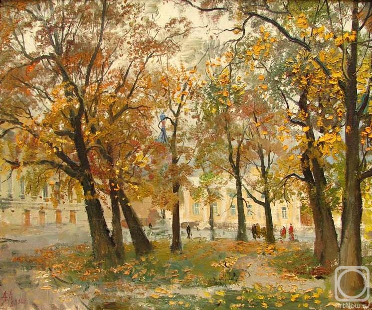 Lukash Anatoliy. Autumn in St. Petersburg