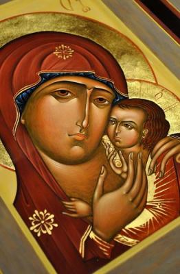 Our Lady of Korsun (fragment). Kazanov Pavel