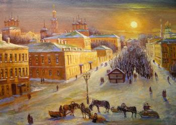 Moscow. Trubnaya Square. Gerasimov Vladimir