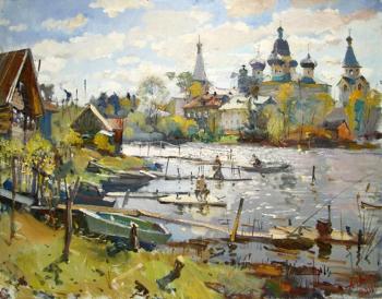 View of Antony of Siya Monastery. Spring 2011