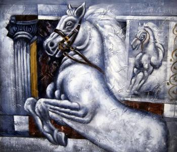 White horse (A White Horse). Smorodinov Ruslan