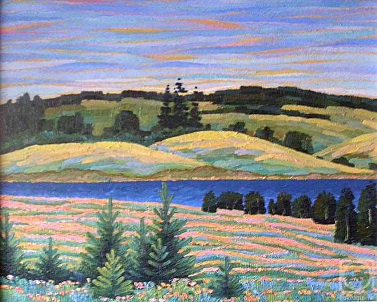 Fedchenko Vladimir. Near the lake