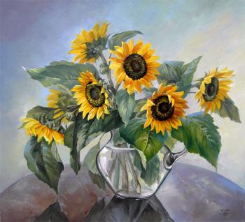 Sunflowers. Gorbatenkaia Tatiana