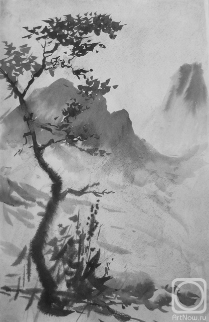 Shanin Vladimir. Lone tree