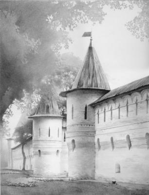 Spaso-Andronicov Monastery. Towers. Chernov Denis