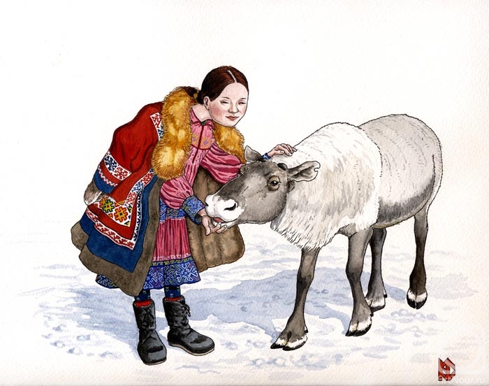 Fomin Nikolay. Zoyas Favourite Reindeer