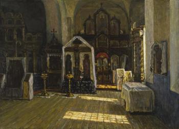 Pokrovsky temple. Interior. Petrenko Boris