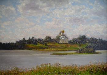 The temple at the lake. Petrenko Boris