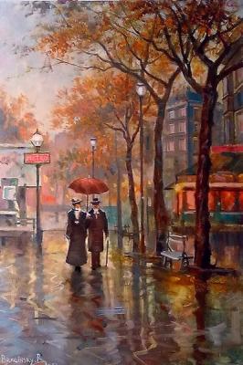 Rainy Paris. Braginsky Robert