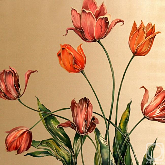 Kaminskaya Maria. tulips