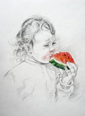 Watermelon. Konyuhova Natalia