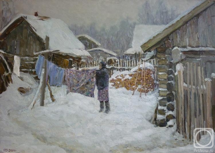 Petrenko Boris. Village yard