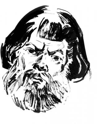Illustrations to Pushkin: favorites in prose 511/72. Vrublevski Yuri