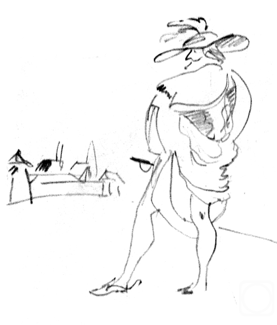 Vrublevski Yuri. Illustration to A. Pushkins poem Small tragedies 5 -34/80