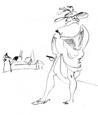 Illustration to A. Pushkins poem Small tragedies 5 -34/80. Vrublevski Yuri