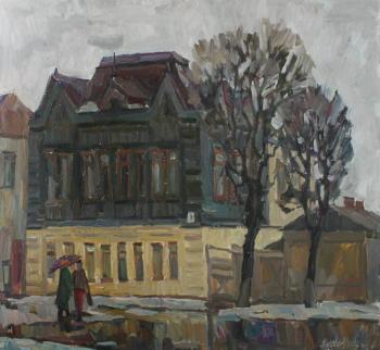 Old house in the old town. Zhukova Juliya