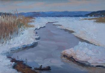 March. At the Gulf of Kama