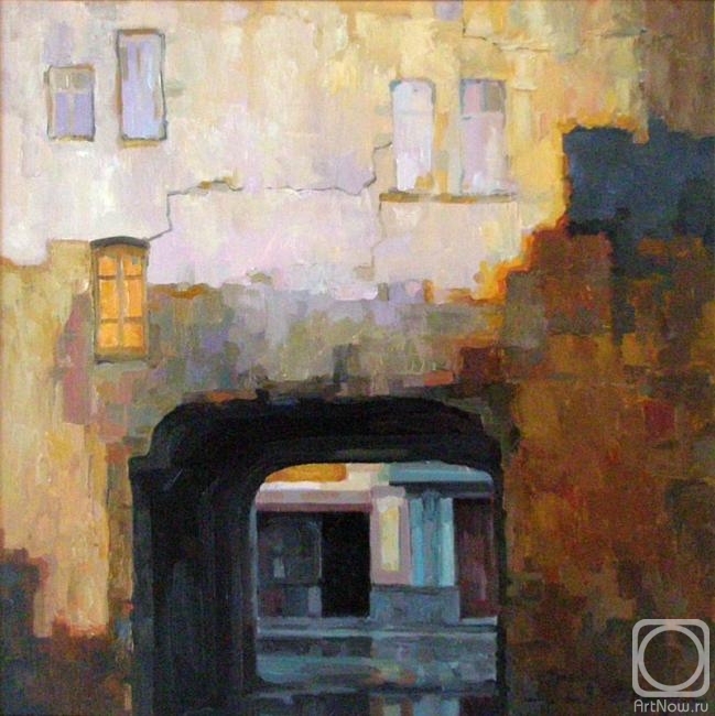 Volkov Sergey. Through the archway into the alley