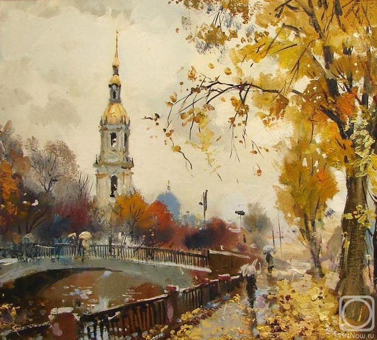 Lukash Anatoliy. Autumn mood. St. Nicholas Cathedral