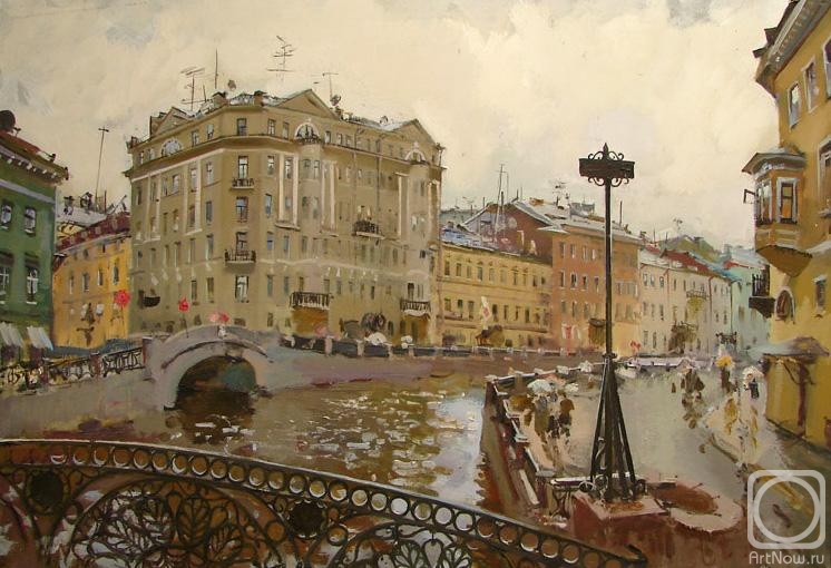 Lukash Anatoliy. The river the Moyka. The bridge Singing