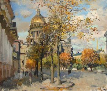 View on St. Isaac's Cathedral. Lukash Anatoliy