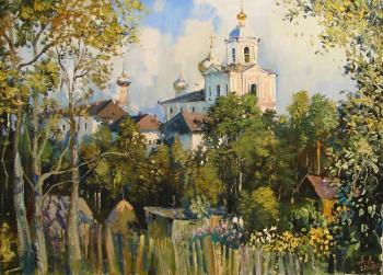 Veliky Novgorod. View on Khutyn monastery. Lukash Anatoliy