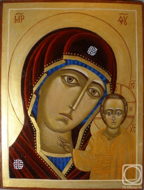 Chugunova Elena. Kazan Icon of the Most Holy Theotokos