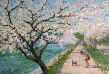 A walk through the spring Abrau