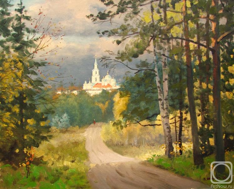 Shevchuk Vasiliy. The road to the central farm. Valaam