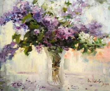 Lilacs in a vase. Shevchuk Vasiliy