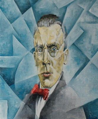 Portrait of Mikhail Bulgakov. Krotkov Vassily