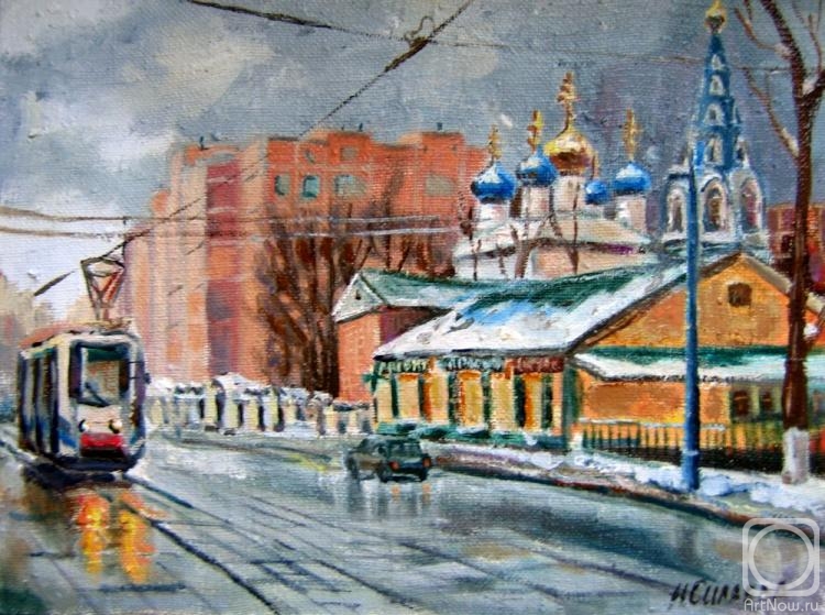 Silaeva Nina. Lefortovo. Moscow. Church of Apostles Peter and Pavel