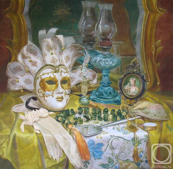 Kiryanova Victoria. Mask on the dressing table