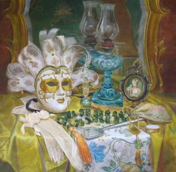 Mask on the dressing table. Kiryanova Victoria