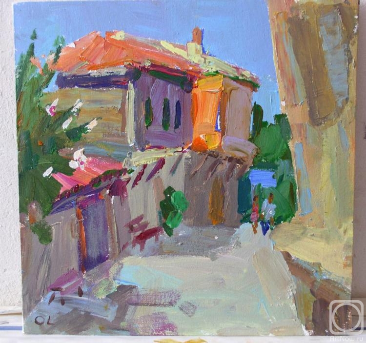 Lishaieva Olesia. Street in Nessebar