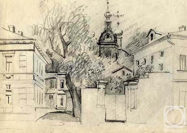 Gerasimov Vladimir. Moscow sketches 21