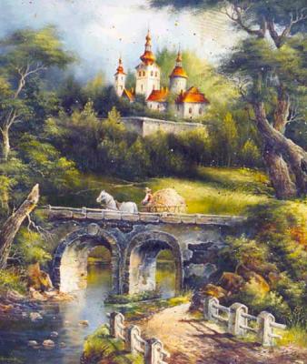 Romantic landscape (Summer) 5. Gerasimov Vladimir