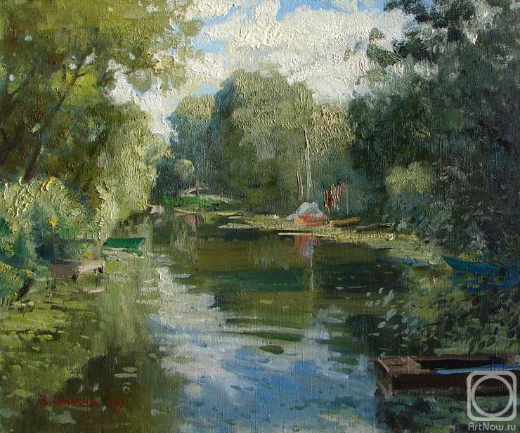 Shevchuk Vasiliy. The river Trubezh. Pereslavl-Zalessky
