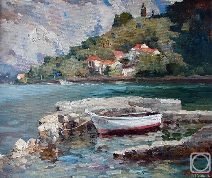 Shevchuk Vasiliy. The Boat "Mirau". Montenegro