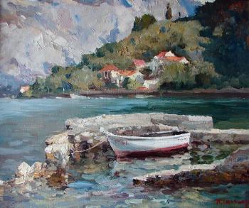 Shevchuk Vasiliy . The Boat "Mirau". Montenegro