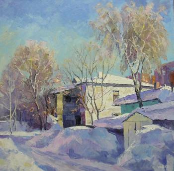 Winter courtyard. Shaykhetdinov Vagiz