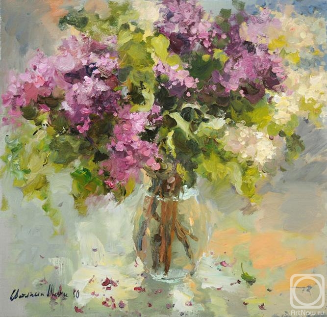 Shevchuk Svetlana. Bouquet of lilacs