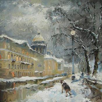 The Winter day. Saint-Petersburg