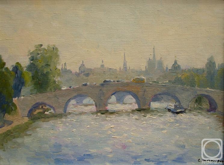 Shevchuk Svetlana. Paris. River Seine