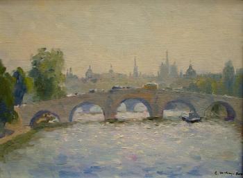 Paris. River Seine. Shevchuk Svetlana