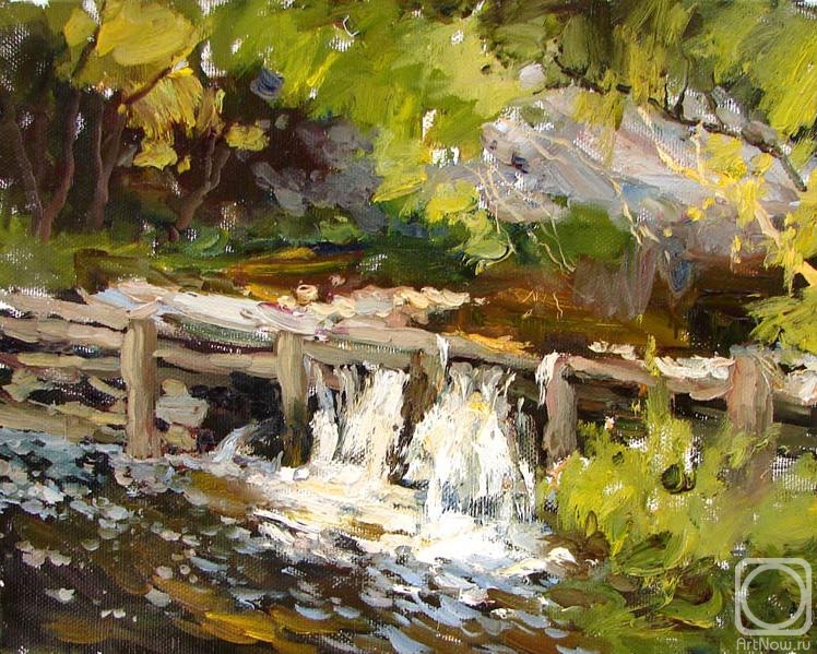 Shevchuk Svetlana. Falls in the village Tanchevtsi. Bulgaria