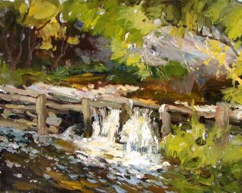 Falls in the village Tanchevtsi. Bulgaria. Shevchuk Svetlana