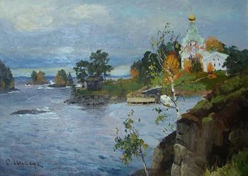 The Island Valaam. Nikoliskiy . The Autumn
