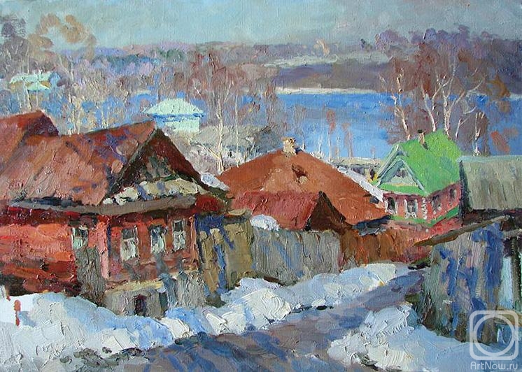 Shevchuk Svetlana. The Red roofs