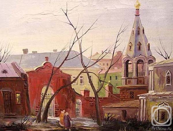 Gerasimov Vladimir. Moscow.The Polyanka street